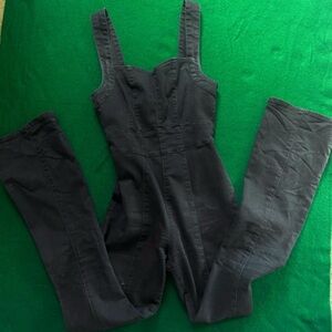 Free People Charcoal Jumpsuit